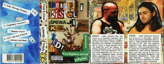 Pere� i Kisiel �piewaj� kol�dy - ok�adka